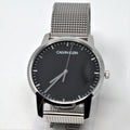  Shop Authentic Calvin Klein City Chronograph Black Dial Silver Mesh Bracelet Watch for Men - K2G2G121 - Luxxuri