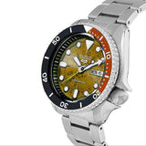  Shop Authentic Seiko 5 Sports Sonar Special Edition Brown Dial Silver Steel Strap Watch For Men - SRPJ47K1 - Luxxuri