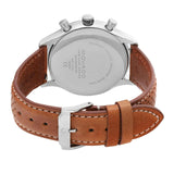  Shop Authentic Movado Heritage Calendoplan Chronograph White Dial Brown Leather Strap Watch for Men - 3650008 - Luxxuri
