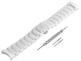  Shop Authentic Emporio Armani Ceramica Chronograph White Dial White Strap Watch For Men - AR1453 - Luxxuri