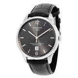  Shop Authentic Tissot Chemin Des Tourelles Powermatic 80 Black Dial Black Leather Strap Watch For Men - T099.407.16.447.00 - Luxxuri