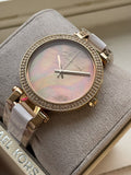 Shop Authentic Michael Kors Parker Rose Gold Dial with Diamonds Rose Gold Steel Strap Watch for Women - MK6426 - Luxxuri