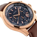  Shop Authentic Guess Persuit Chronograph Blue Dial Brown Leather Strap Watch for Men - W0500G1 - Luxxuri