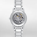  Shop Authentic Emporio Armani Meccanico Skeleton Silver Dial Silver Steel Strap Watch For Men - AR1980 - Luxxuri