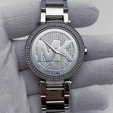  Shop Authentic Michael Kors Parker Silver Dial Silver Steel Strap Watch for Women - MK5925 - Luxxuri
