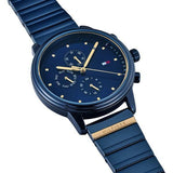  Shop Authentic Tommy Hilfiger Blake Blue Dial Blue Steel Strap Watch for Women - 1781893 - Luxxuri