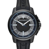  Shop Authentic Maserati SFIDA Black Dial Black Rubber Strap Watch For Men - R8851123004 - Luxxuri