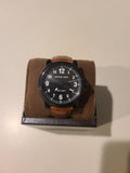  Shop Authentic Michael Kors Paxton Analog Black Dial Brown Rubber Strap Watch For Men - MK8502 - Luxxuri
