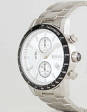  Shop Authentic Hugo Boss Rafale Competitive Sport Silver Dial Silver Steel Strap Watch for Men - 1513511 - Luxxuri