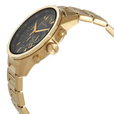  Shop Authentic Fossil Inscription Automatic Black Dial Gold Steel Strap Watch for Men - FS5267 - Luxxuri