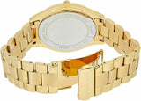  Shop Authentic Michael Kors Slim Runway Green Dial Gold Steel Strap Watch for Women - MK3435 - Luxxuri