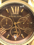  Shop Authentic Michael Kors Bradshaw Brown Dial Gold Steel Strap Watch for Women - MK5502 - Luxxuri