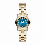  Shop Authentic Marc Jacobs Amy Blue Dial Gold Steel Strap Watch for Women - MBM3303 - Luxxuri