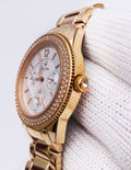  Shop Authentic Bulova Crystal Silver Dial Rose Gold Steel Strap Watch for Women - 97N101 - Luxxuri