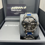  Shop Authentic Tag Heuer Carrera Calibre 5 Automatic Black Dial Silver Steel Strap Watch for Men - WAR201A.BA0723 - Luxxuri