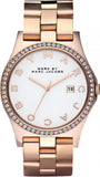  Shop Authentic Marc Jacobs Henry Diamonds White Dial Rose Gold Steel Strap Watch for Women - MBM3079 - Luxxuri