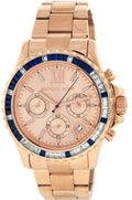  Shop Authentic Michael Kors Everest Chronograph Rose Gold Dial Rose Gold Steel Strap Watch For Women - MK5755 - Luxxuri