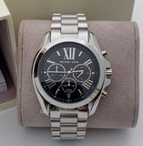  Shop Authentic Michael Kors Bradshaw Black Dial Silver Steel Strap Watch for Men - MK5705 - Luxxuri