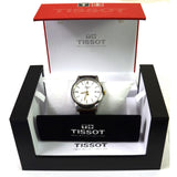  Shop Authentic Tissot T Classic Dream White Dial Brown Leather Strap Watch for Men - T033.410.26.011.01 - Luxxuri