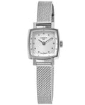  Shop Authentic Tissot Lovely Square Silver Dial Silver Mesh Bracelet Watch For Women - T058.109.11.036.00 - Luxxuri
