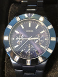  Shop Authentic Guess Glisten Analog Blue Dial Blue Steel Strap Watch for Women - W0027L3 - Luxxuri