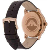  Shop Authentic Emporio Armani Classic Analog Grey Dial Brown Leather Strap Watch For Men - AR1813 - Luxxuri