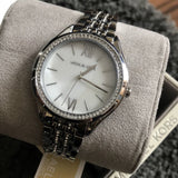  Shop Authentic Michael Kors Mindy White Dial Silver Steel Strap Watch For Women - MK7075 - Luxxuri