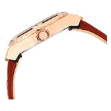  Shop Authentic Guess Limelight Quartz White Dial Brown Leather Strap Watch For Women - W0775L7 - Luxxuri