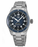  Shop Authentic Tag Heuer Autavia Automatic Blue Dial Silver Steel Strap Watch for Men - WBE5116.EB0173 - Luxxuri