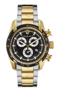  Shop Authentic Versace V-Ray Chronograph Black Dial Two Tone Steel Strap Watch For Men - VE2I00421 - Luxxuri