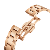  Shop Authentic Daniel Wellington Iconic Donna Pink Dial Rose Gold Steel Strap Watch For Women - DW00100331 - Luxxuri