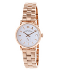  Shop Authentic Marc Jacobs Baker White Dial Rose Gold Steel Strap Watch for Women - MBM3248 - Luxxuri