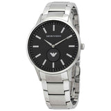  Shop Authentic Emporio Armani Renato Quartz Black Dial Silver Steel Strap  Watch For Men - AR11118 - Luxxuri