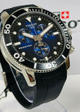  Shop Authentic Tissot Seastar 1000 Chronograph Blue Dial Black Rubber Strap Watch For Men - T120.417.17.041.00 - Luxxuri