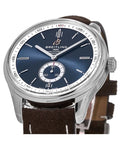  Shop Authentic Breitling Premier Automatic 40mm Blue Dial Brown Leather Strap Mens Watch - A37340351C1X2 - Luxxuri