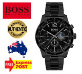  Shop Authentic Hugo Boss Professional Black Dial Black Steel Strap Watch for Men - 1513528 - Luxxuri