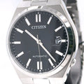  Shop Authentic Citizen Tsuyosa Automatic Black Dial Silver Steel Strap Watch For Men - NJ0150-56E - Luxxuri