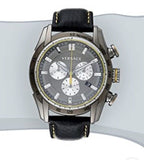  Shop Authentic Versace V Ray Chronograph Grey Dial Black Leather Strap Watch for Men - VDB020014 - Luxxuri