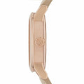  Shop Authentic Burberry The City Gold Dial Beige Leather Strap Watch for Women - BU9210 - Luxxuri