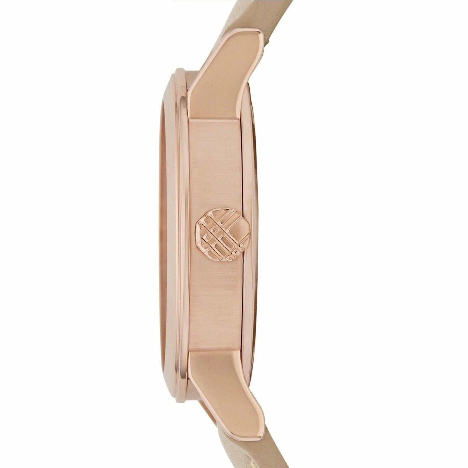  Shop Authentic Burberry The City Gold Dial Beige Leather Strap Watch for Women - BU9210 - Luxxuri