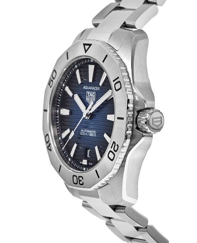  Shop Authentic Tag Heuer Aquaracer Professional 200 Automatic Blue Dial Silver Steel Strap Watch for Men - WBP2111.BA0627 - Luxxuri