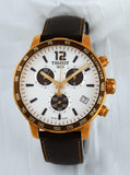  Shop Authentic Tissot Quickster Chronograph Silver Dial Watch For Men - T095.417.36.037.01 - Luxxuri