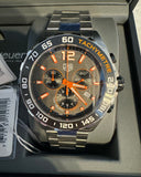  Shop Authentic Tag Heuer Formula 1 Chronograph Ceramic Black Dial Silver Steel Strap Watch for Men - CAZ101AH.BA0842 - Luxxuri