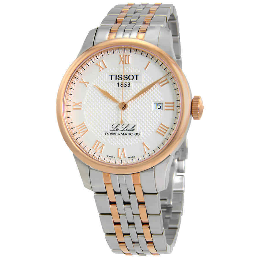  Shop Authentic Tissot Le Locle Automatic Cosc Silver Dial Two Tone Steel Strap Watch For Men - T006.407.22.033.00 - Luxxuri