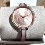  Shop Authentic Michael Kors Jaryn Analog Rose Gold Dial Pink Steel Strap Watch For Women - MK4545 - Luxxuri