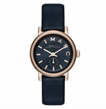 Shop Authentic Marc Jacobs Baker Navy Blue Dial Blue Leather Strap Watch for Women - MBM1331 - Luxxuri