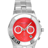  Shop Authentic Marc Jacobs Blade Orange Dial Silver Steel Strap Watch for Women - MBM3306 - Luxxuri