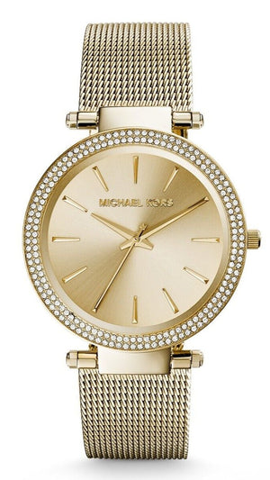  Shop Authentic Michael Kors Darci Gold Dial Gold Mesh Bracelet Watch for Women - MK3368 - Luxxuri