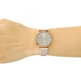  Shop Authentic Emporio Armani Gianni T Bar Gunmetal Dial Beige Leather Strap Watch For Women - AR1681 - Luxxuri
