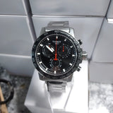 Shop Authentic Tissot Supersport Chrono Black Dial Silver Steel Strap Watch For Men - T125.617.11.051.00 - Luxxuri